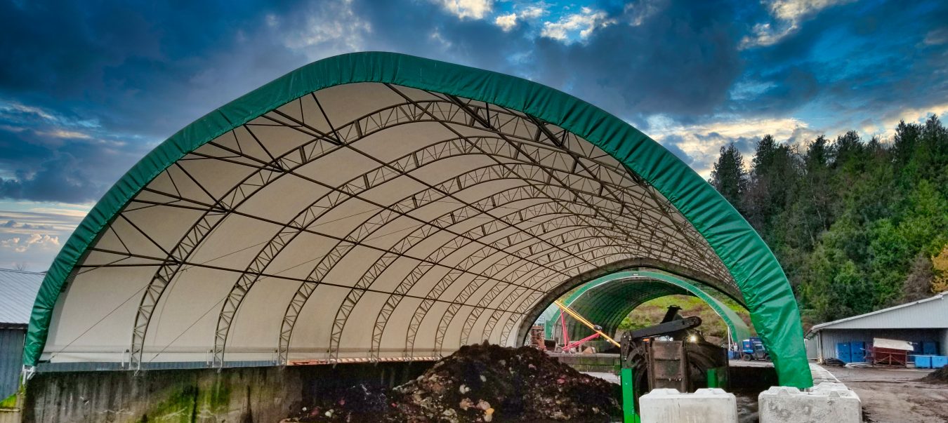 Fabric covered structure